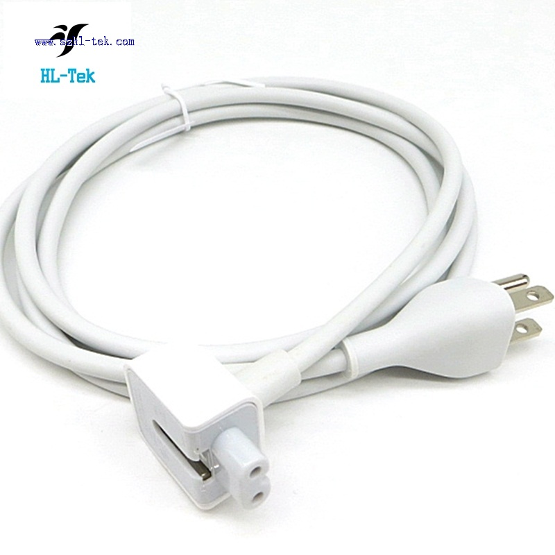 US plug Extension Cord Wall Cord power Cable for Apple Mac iBook