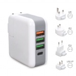 multi usb port charger 4 usb ac adapter